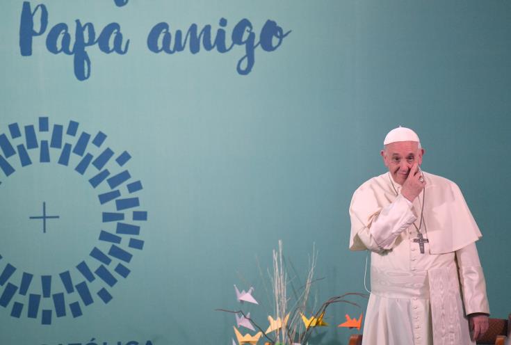 ΒΑΤΙΚΑΝΟ: Συνάντηση Πάπα με θύματα σεξουαλικών κακοποιήσεων από ιερείς